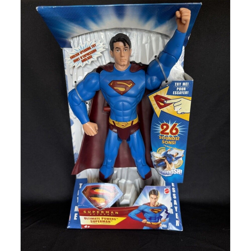 Superman Returns Ultimate Powers Superman Mattel 2006